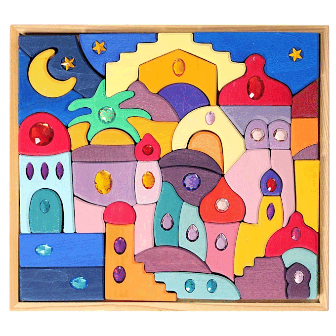 Grimms Spiel- und Holzdesign Glitzermandala Morgenland Grimms Spiel- und Holzdesign Glitzermandala Morgenland