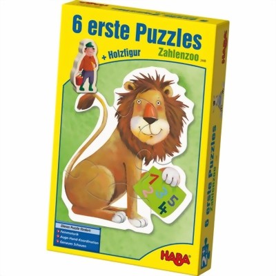 HABA 6 Erste Puzzle - Zahlenzoo