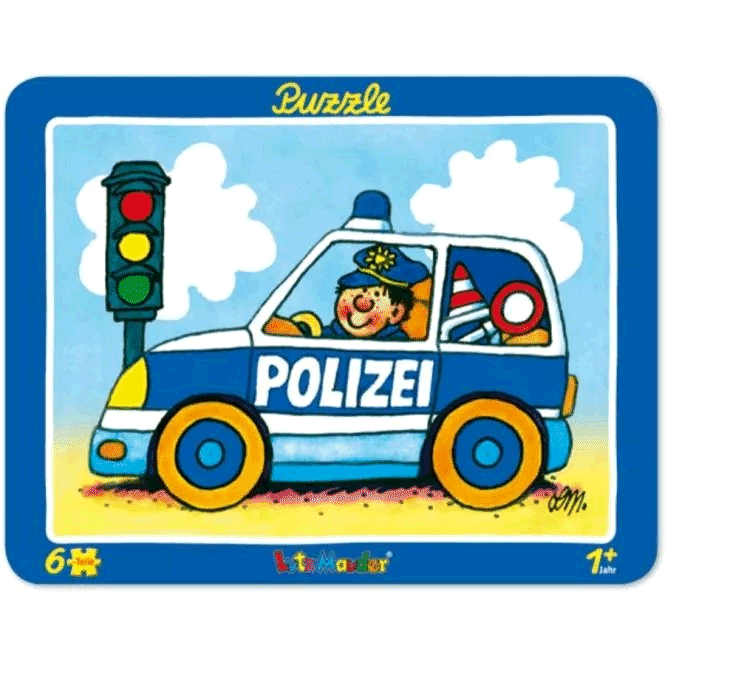 Lutz Mauder Verlag Puzzle Polizei