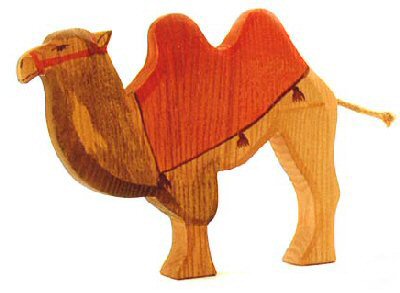 Ostheimer Kamel mit Sattel